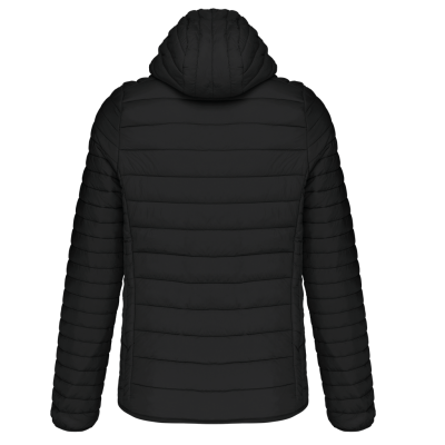 Men's lightweight hooded padded jacket